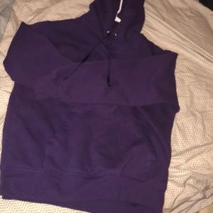 purple hoodie